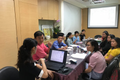 Vietnam Group B had  the lecture Medical Management