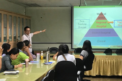 Indonesia Group A  had  the lecture Medical Management