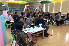 Indonesia Group A  had  the lecture