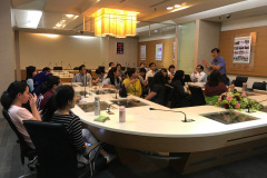 Indonesia Group A  had  the lecture