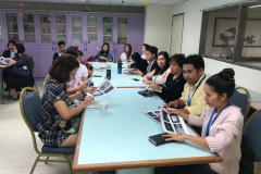 Thailand Group A  had  the lecture OT