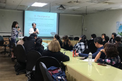 Thailand Group A  had the lecture  Aspects of art therapy for children and adolescents