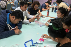Cambodia  Group B had  the lecture OT