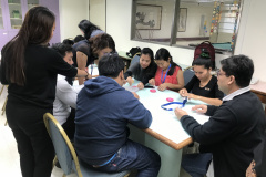 Cambodia  Group B had  the lecture OT