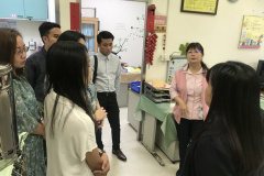 Philippine  Group B visited Special unit